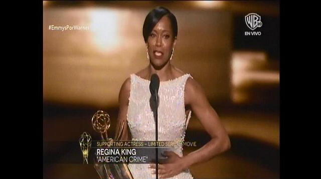 Regina King quedó sorprendida al ganar el Emmy
