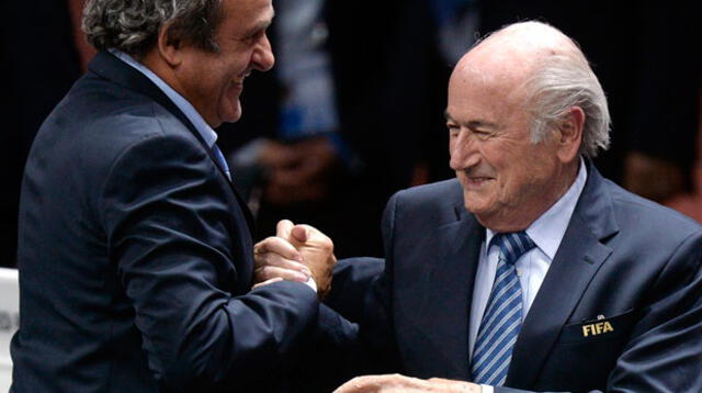 Blatter y Platiní en un extraño caso de dos millones.