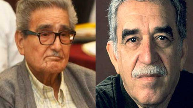 Abimael Guzmán y Gabriel García Márquez.