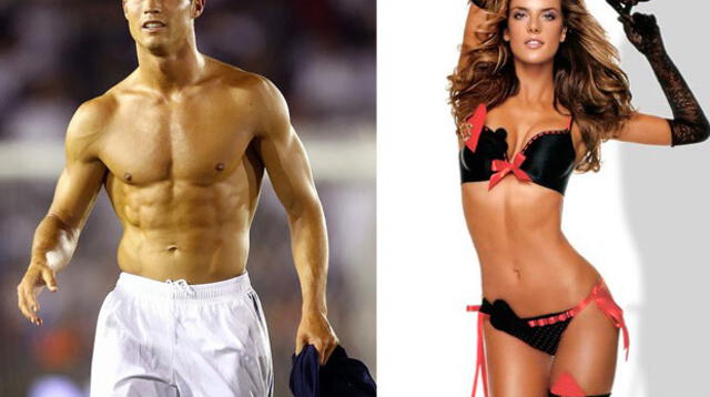El futbolista portugués y la supermodelo brasileña han estado trabajando juntos