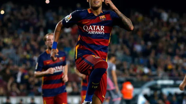 Neymar estuvo imparable y hasta dio un pase gol a Luis Suárez