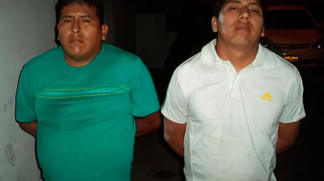 Ambos sujetos tenían cuatro kilos y medio de dinamita en el vehículo en el que se movilizaban