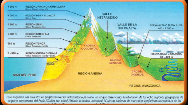 Conoce los criterios de división de las regiones naturales del Perú.