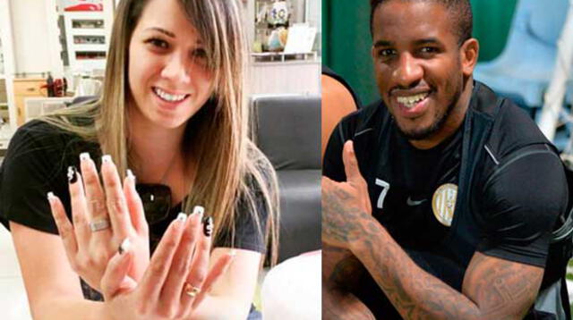 Melissa Klug y Jefferson Farfán.