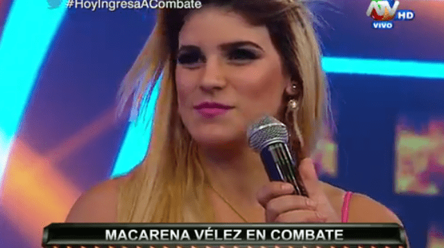 Macarena Vélez continúa en el reality.