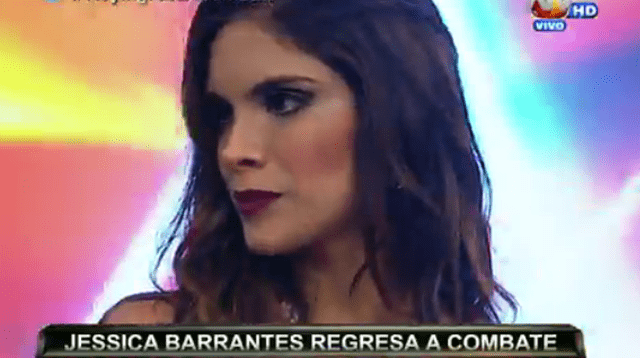 Jessica Barrantes volvió recargada a Combate.