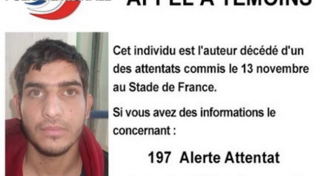 Yihadista murió en el ataque fuera del estadio de Francia.