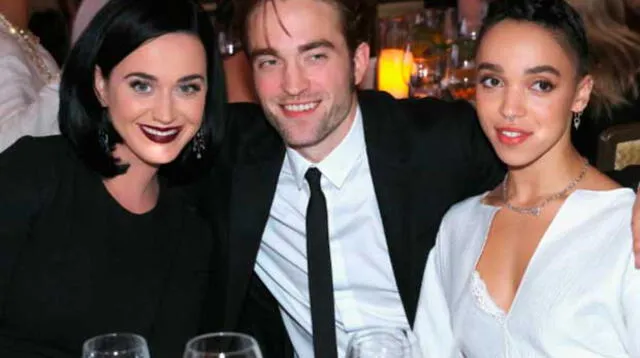 Katy Perry, Robert Pattinson y FKA Twigs en noche de gala.