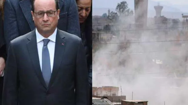 Francois Hollande luchará hasta el final por proteger a Francia de terroristas.