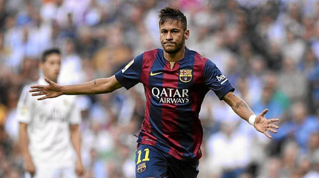 Neymar anotó el segundo gol del encuentro.