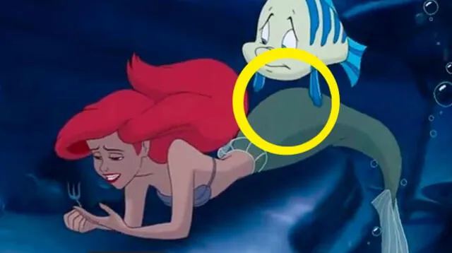 La sirenita': La leyenda urbana del mensaje sexual oculto en el póster de la  película animada de Disney