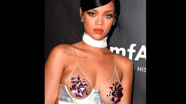 Rihanna no evita ponerse cachonda con los hombres.