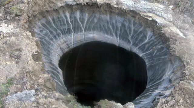 Los enormes cráteres se formarían por culpa del calentamiento global.
