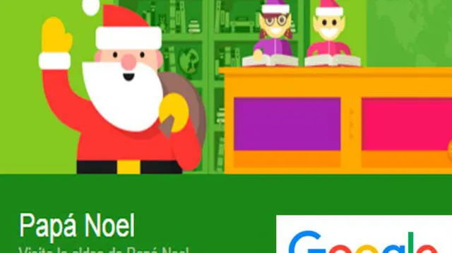 'Santa Tracker', divertida aplicación que se visualiza en Google.