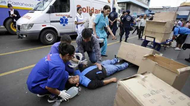 hubo gran participación del público en jornada que busca evaluar respuesta ante emergencias.