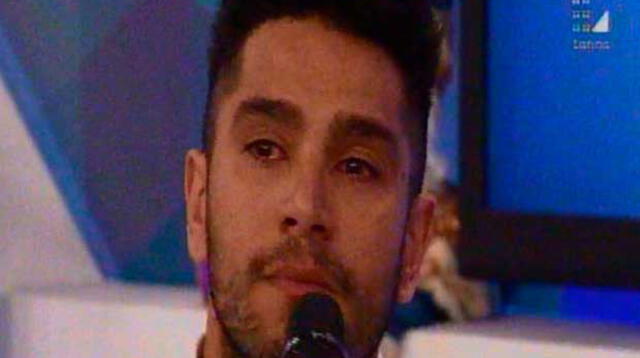 Rafael Cardozo lloró en vivo por reality.