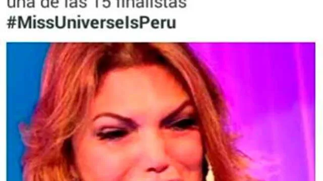 Memes que ironizan a Miss Perú.