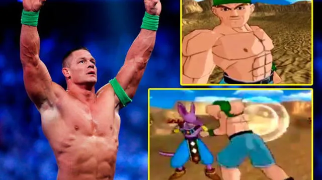 Luchador de la WWE enfrenta a villanos del mundo de Dragon Ball