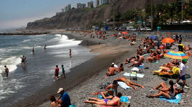 A nivel nacional, de las 194 playas evaluadas, el 84% (162) son No Saludables y 16% (32) como aptas para el público