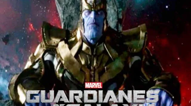 Thanos de 'Guardianes de la Galaxia'.