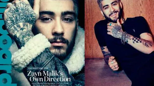 Zayn Malik en portada de revista.