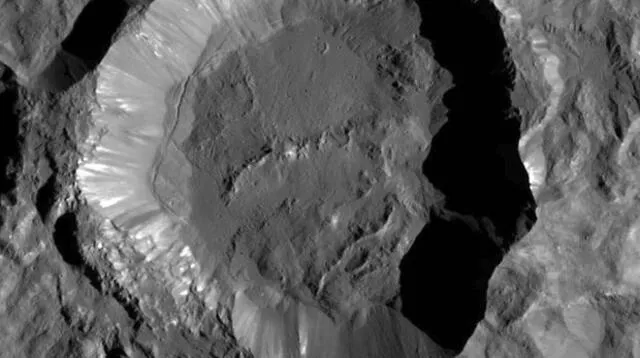 Las dos caras del cráter Kupalo.