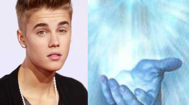 Justin Bieber tuvo un encuentro divino.