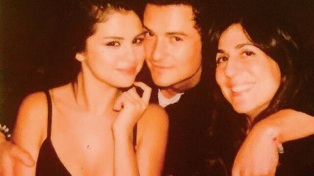 Selena Gomez y Orlando Bloom juntos.