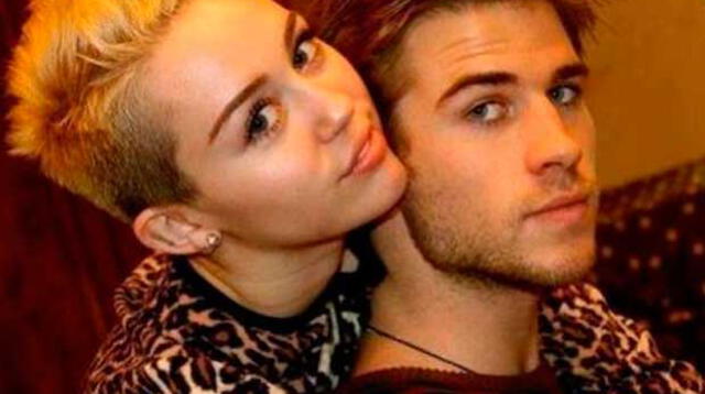 Miley Cyrus y Liam Hemsworth.