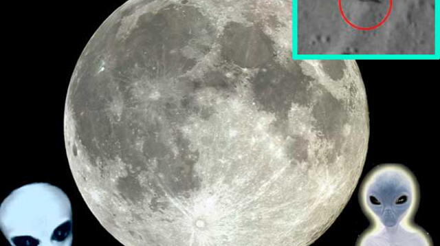 ¿OVNIS en la Luna?