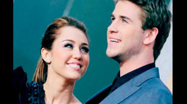 Miley Cyrus y Liam Hemsworth.