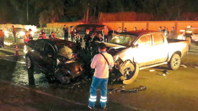 Continíua racha de accidentes fatales en las vías de Lima y el Callao. 