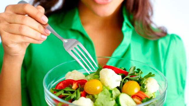 A mayor variedad de vegetales más nutritiva es la ensalada.