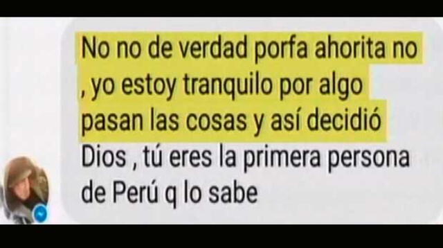 Coto revela penoso estado sobre Siddiqa Sozahdah.