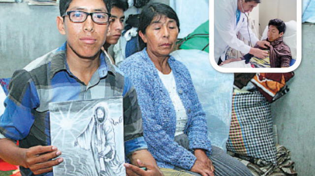 Joven huancavelicano espera que autoridades lo ayuden para entrar a lista de espera