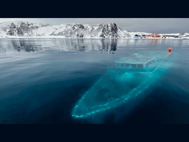 El yate fantasma se encontraba cerca a las costas de Filipinas.