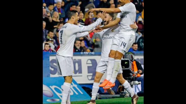 Real Madrid venció por 3-1 al Levante por Liga BBVA.