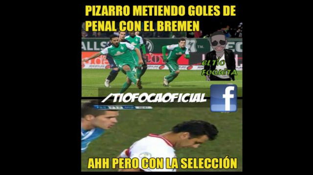 Meme de Claudio Pizarro