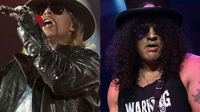 Slash y Axl estarían en Lima por primera vez juntos.