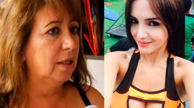 Mamá de Rosángela Espinoza se molesta en TV