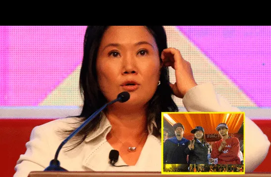 Keiko Fujimori sostuvo que Factor K sí pertenece a su militancia. 