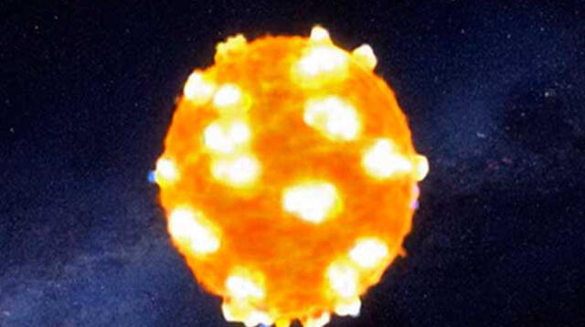 Explosión de una supernova