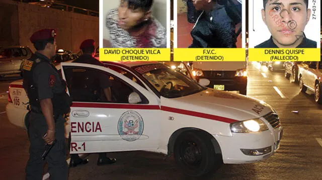 Balacera en plena Vía Expresa, al lado de estación del Metropolitano, terminó con un muerto y dos detenidos