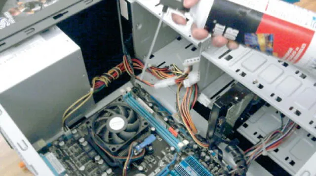 Limpieza de PC puede ser realizada por expertos.