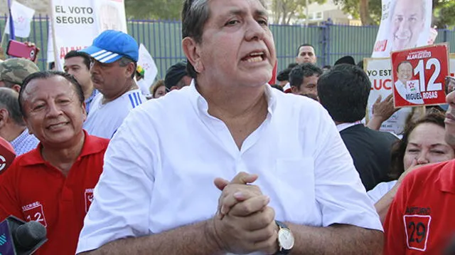 Alan García.