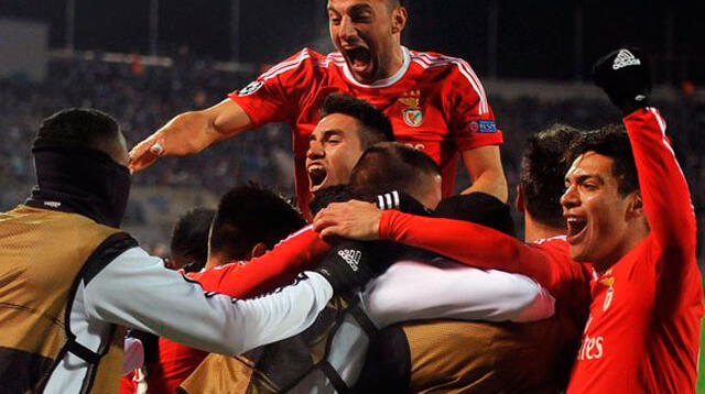 Bayern Munich vs. Benfica por Champions League.
