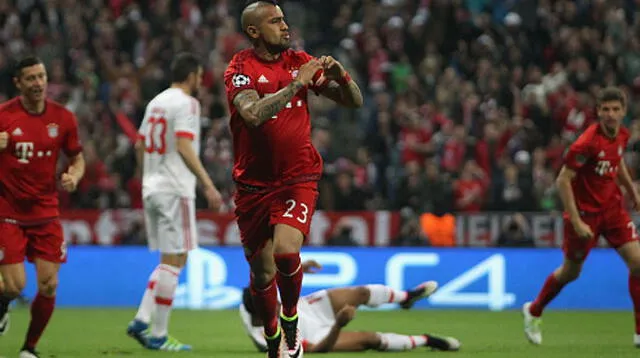 Bayern Munich vs. Benfica por Champions League.