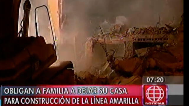 Inmueble fue demolido por obra de Línea Amarilla 