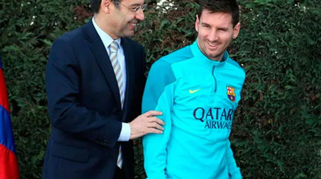 Presidente del Barcelona defiende a Messi por caso Panama Papers.