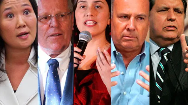 Los principales candidatos para la presidencia del Perú 